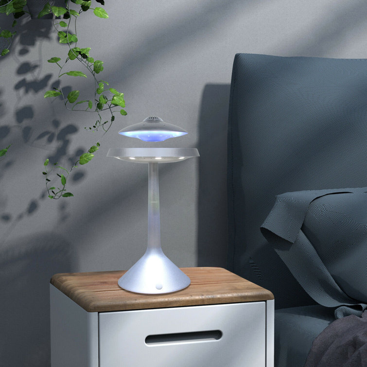 Orren Ellis UFO Levitation Floating Wireless LED Table Lamp